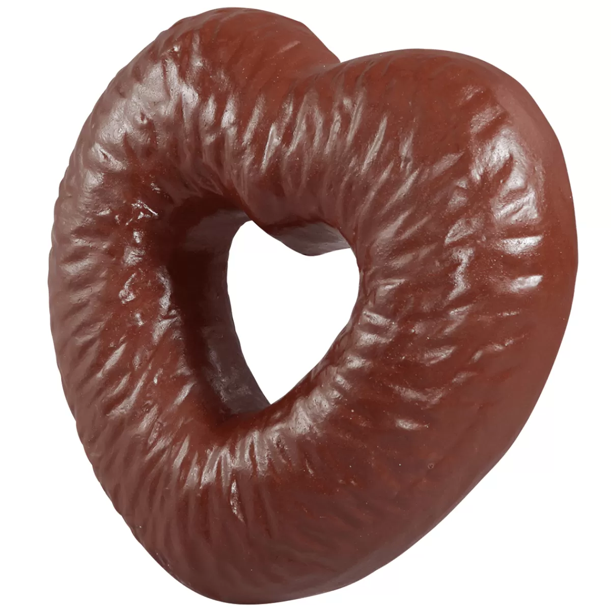 DecoWoerner Coeur En Pain D'épice Choco Ø 30 Cm