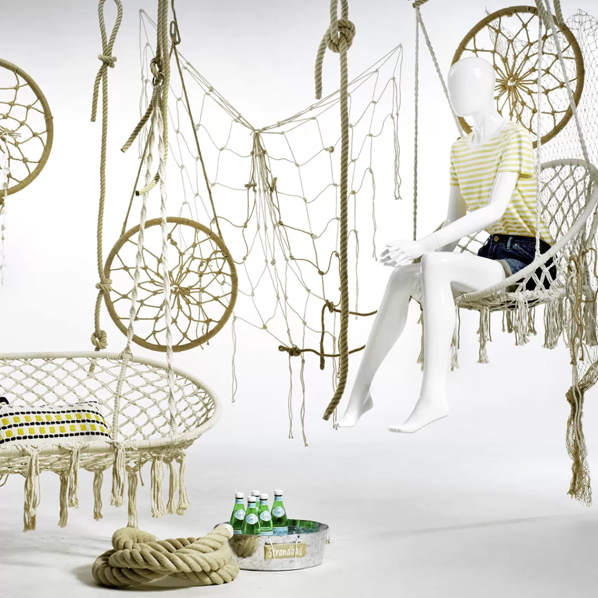 DecoWoerner Corde En Chanvre, Ø 2,0 Cm, 3 M