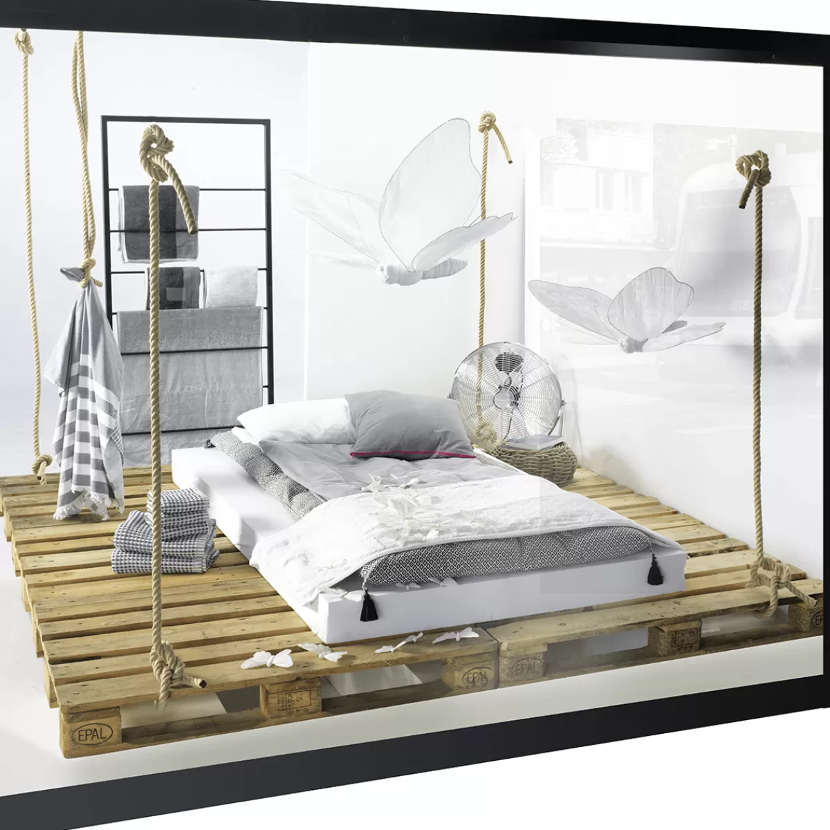 DecoWoerner Corde En Chanvre, Ø 2,0 Cm, 3 M