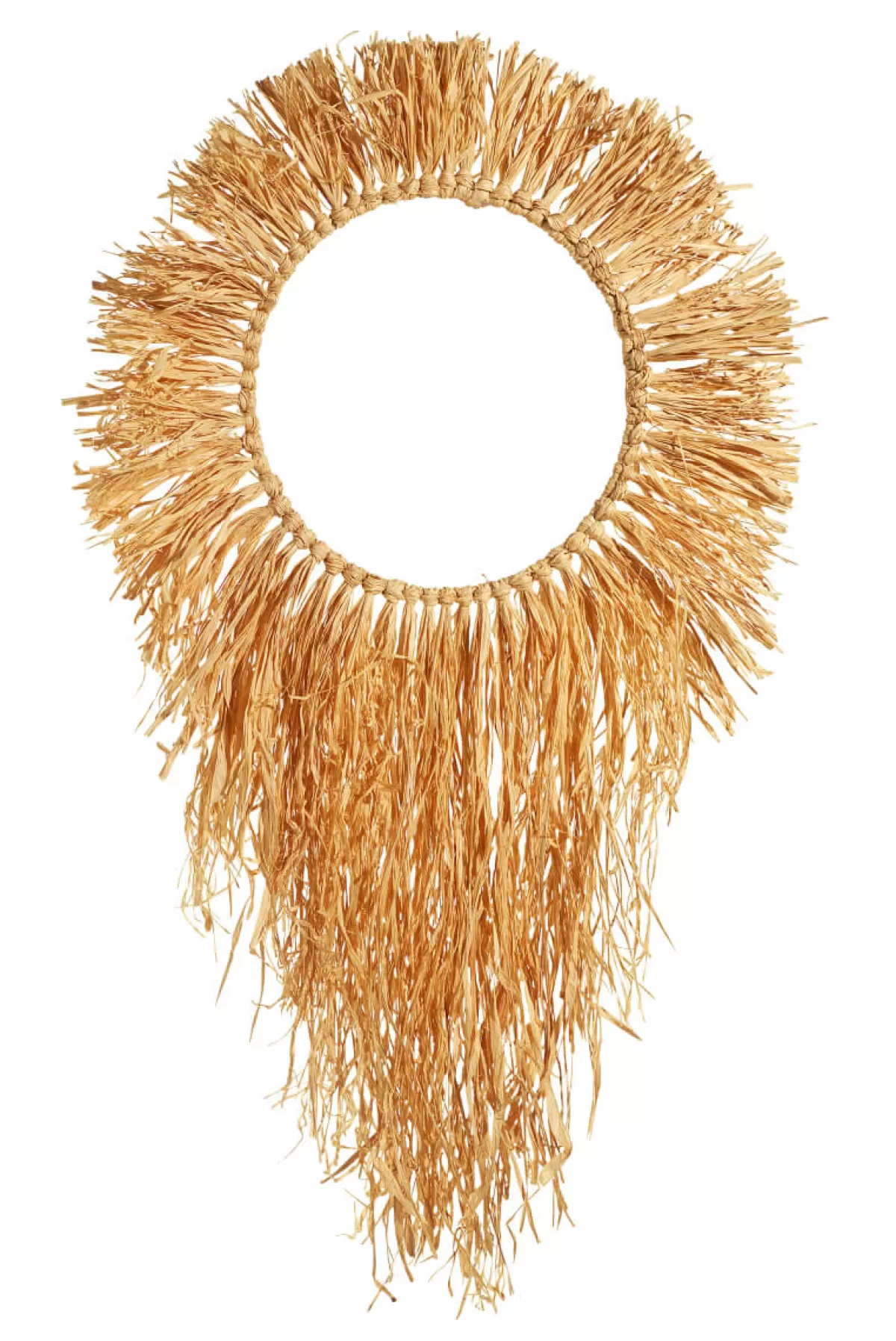 DecoWoerner Couronne De Décoration "Boho" 27 Cm Ø