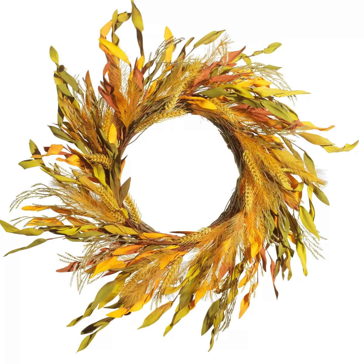 DecoWoerner Couronne De Porte Automne, Ø 63 Cm