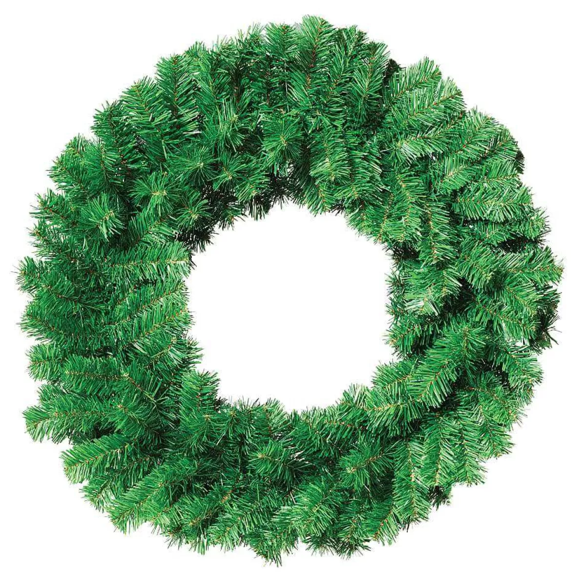 DecoWoerner Couronne De Sapin Basic, Ø 60 Cm, En Relief