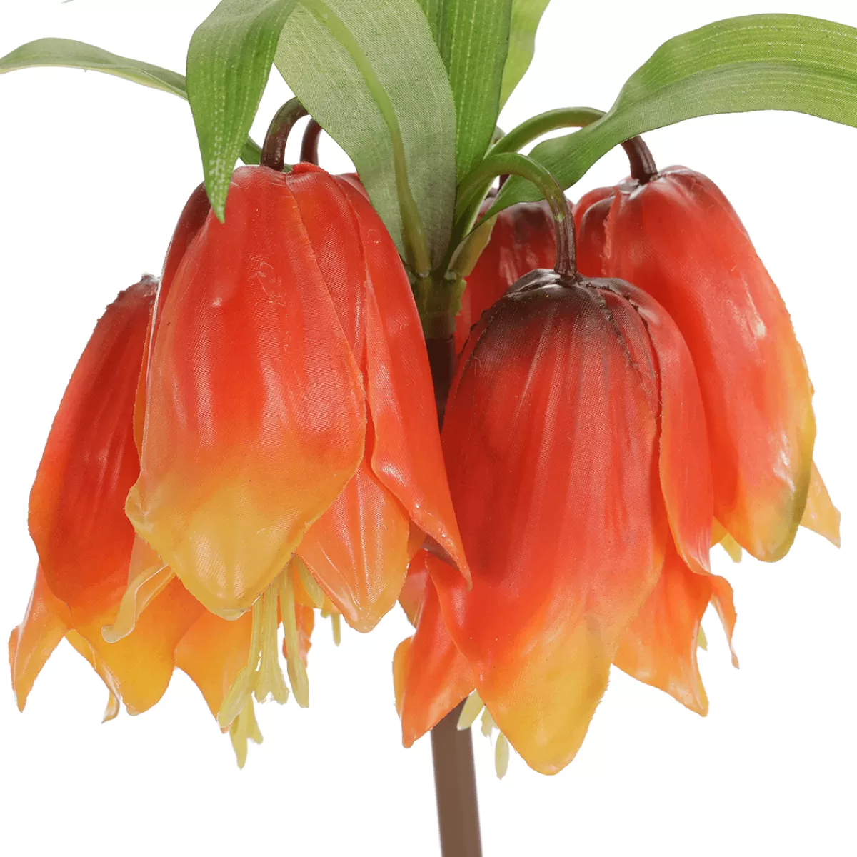 DecoWoerner Couronne Impériale Artificielle Fritillaria Imperialis 110 Cm