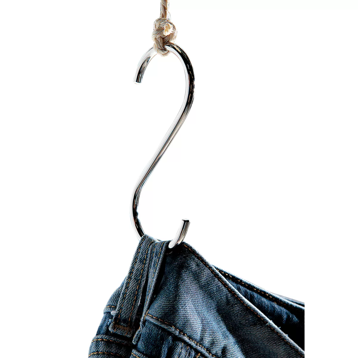 DecoWoerner Crochet à Vêtements En Forme De S, 12 Cm De Long