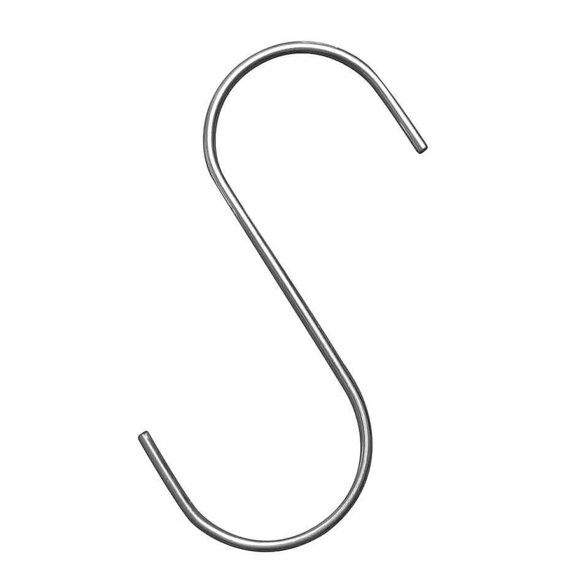 DecoWoerner Crochet Polyvalent En Forme De S, Long. 11 Cm, 10 Pces