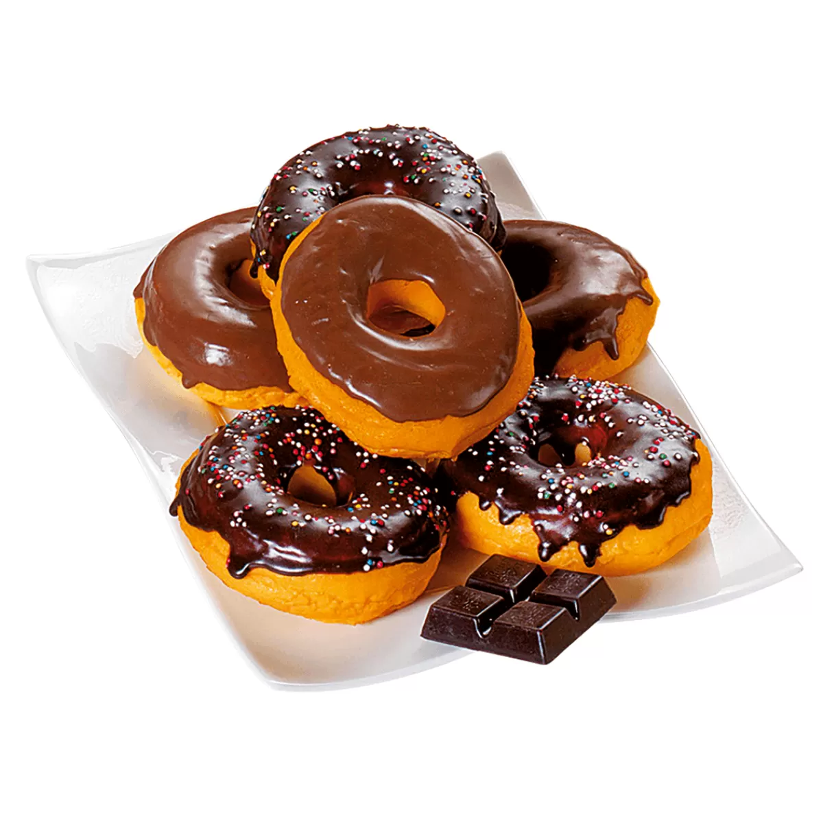 DecoWoerner Donut Avec Crumble Ø 9,5 Cm Aliment Factice