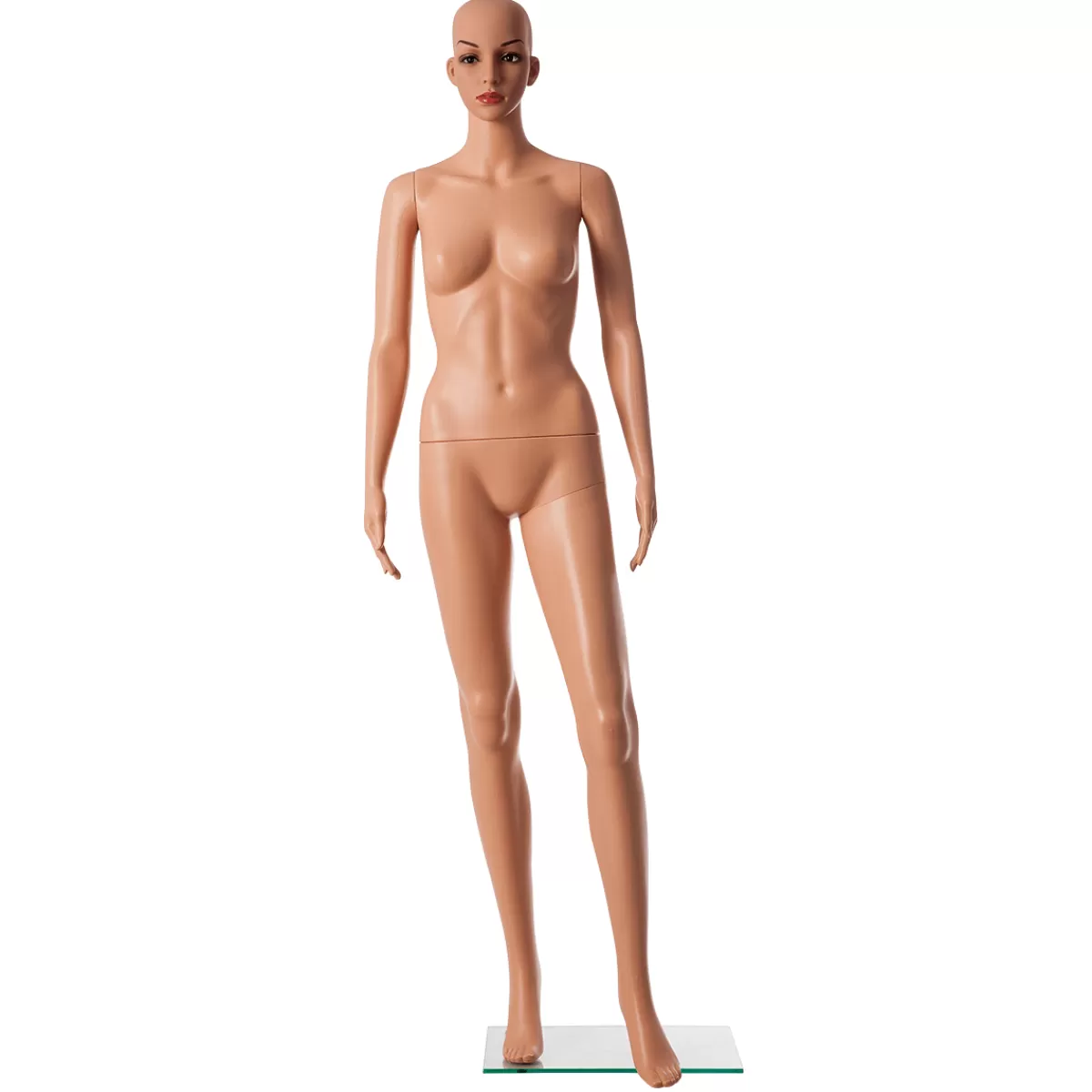 DecoWoerner Eco Mannequin Femme, 178 Cm, Beige