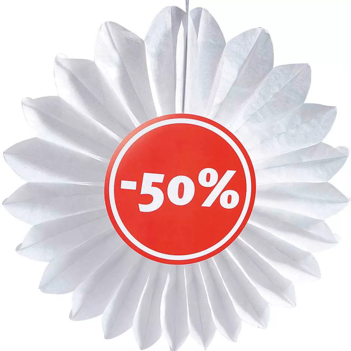 DecoWoerner Eventail Déco 50 %, Ø 67 Cm