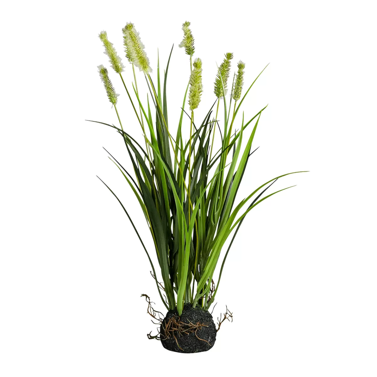 DecoWoerner Fagot D'herbe Artificielle Avec Fructification En Motte 48 Cm