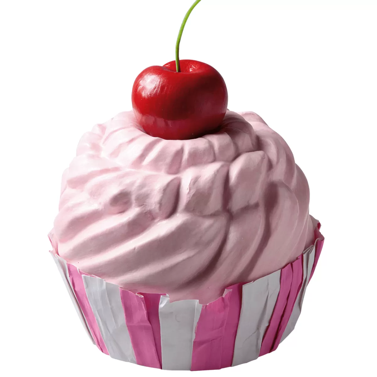 DecoWoerner Faux Cupcake Aux Cerises 20 Cm