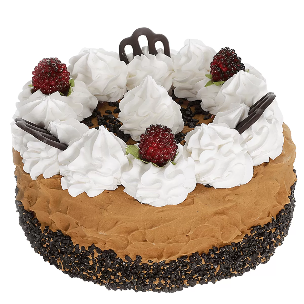 DecoWoerner Faux Gâteau Au Chocolat 15 Cm Ø