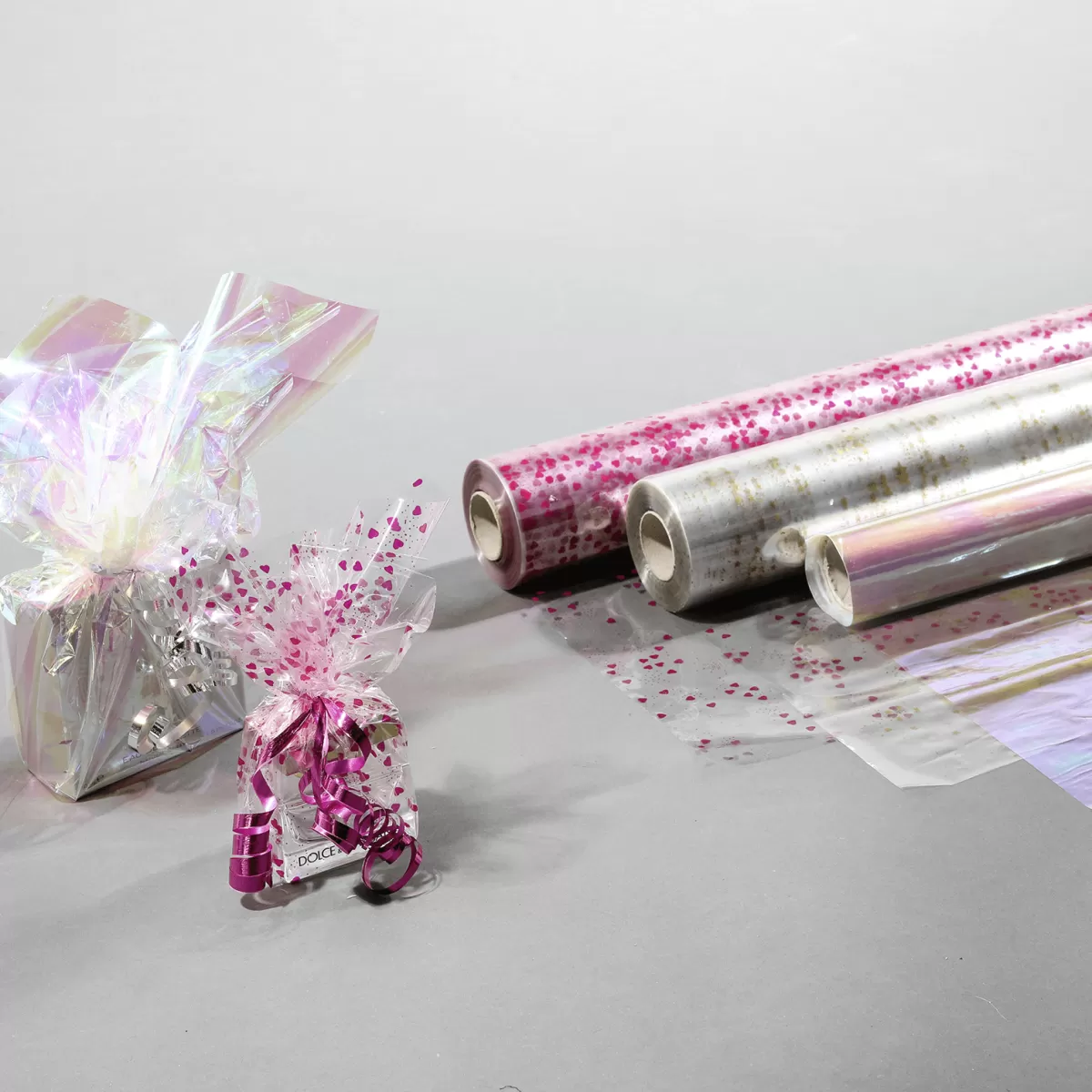 DecoWoerner Feuille Synth. Cadeau Motif De Noël 70 Cm, 100 M