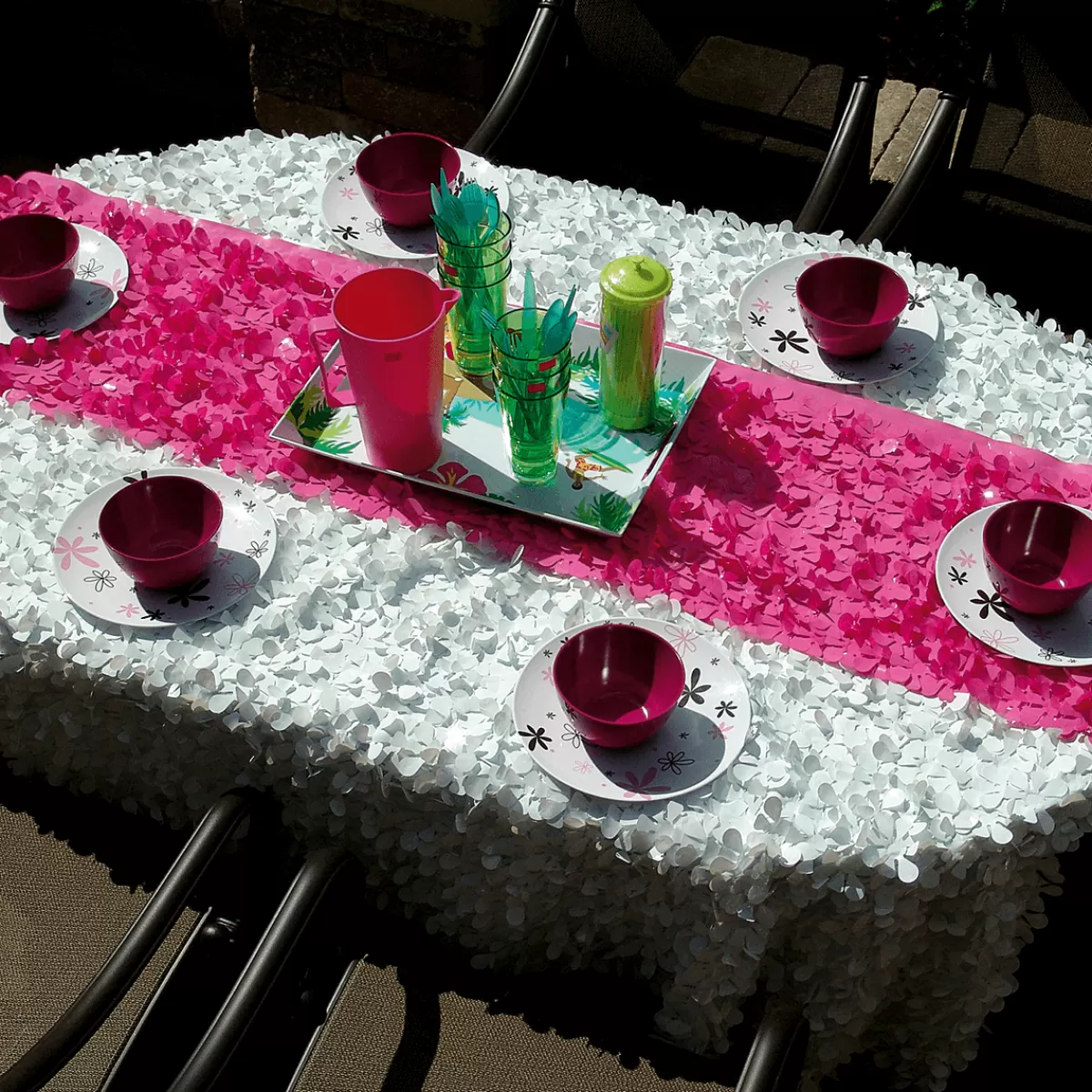 DecoWoerner Feuille Synthétique Aspect Perforé Larg. 90 Cm Mat,