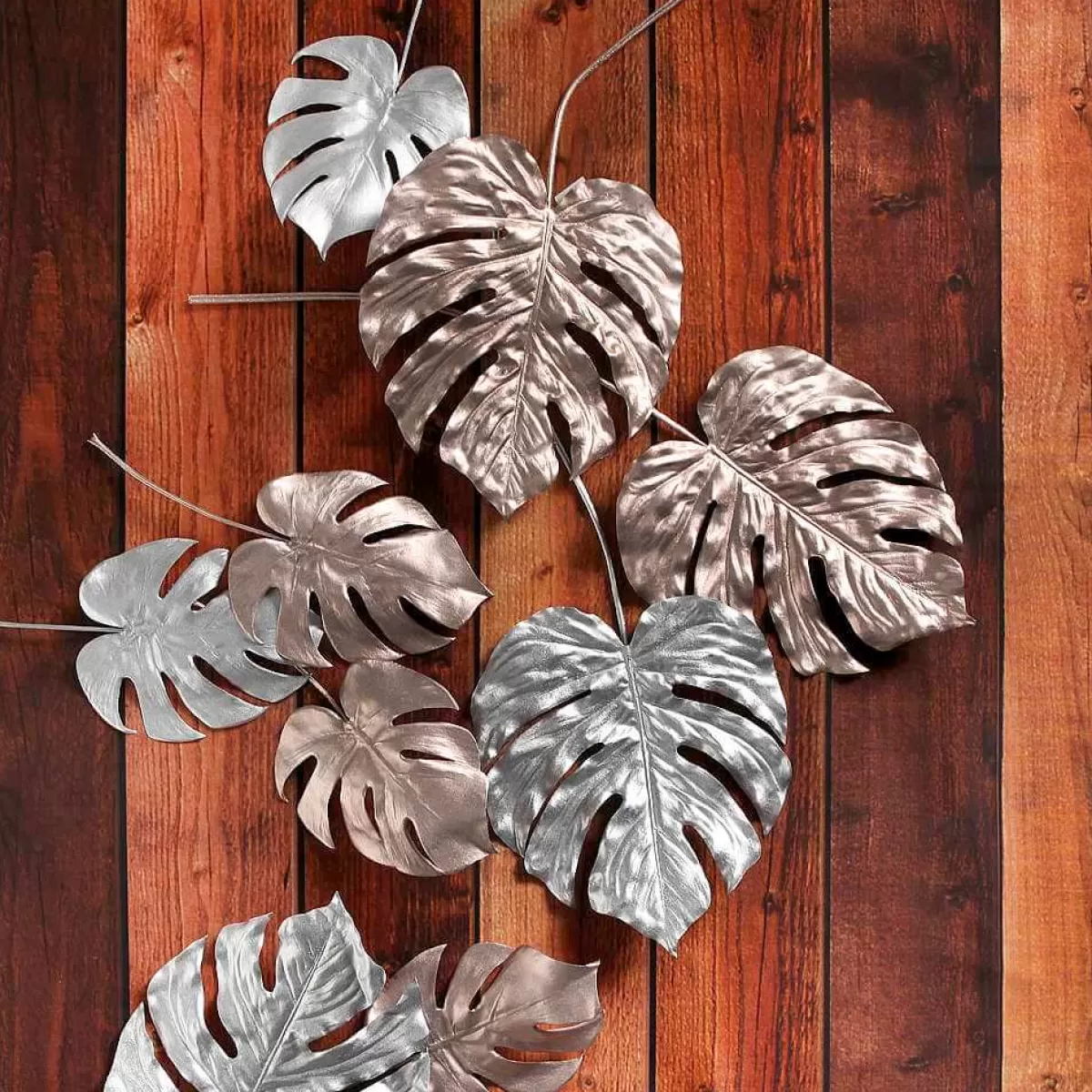 DecoWoerner Feuilles De Monstera Artificielle 70 Cm 3 Pces