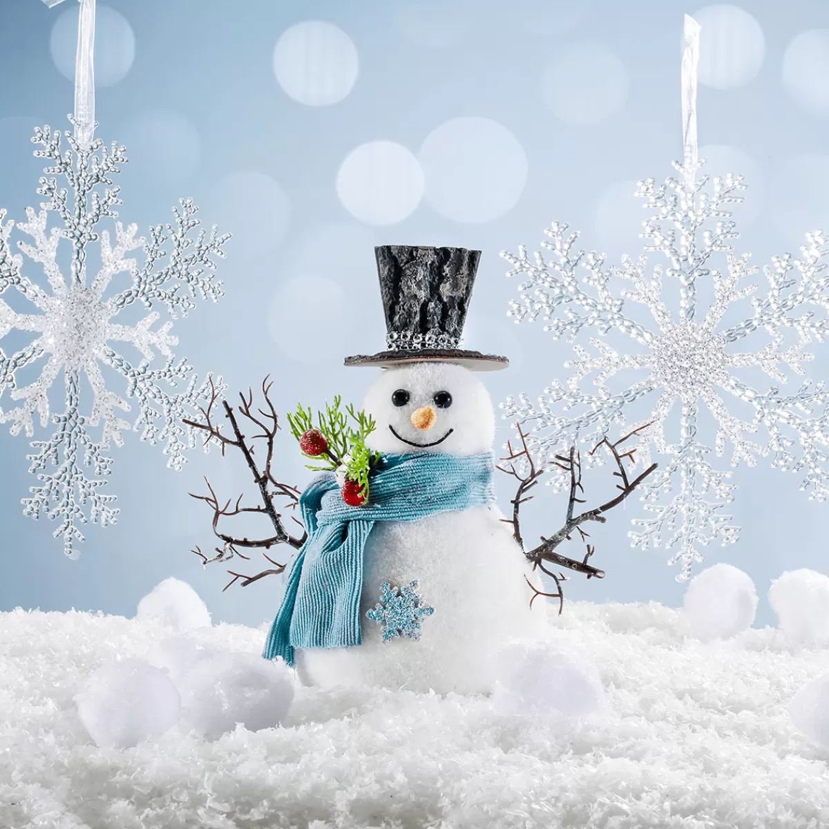 figurine_de_dcoration_bonhomme_de_neige_22_cm_3-1.webp DecoWoerner Figurine De Décoration Bonhomme De Neige 22 Cm