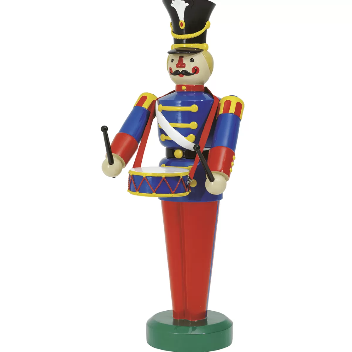 DecoWoerner Figurine De Soldat Avec Tambour 185 Cm