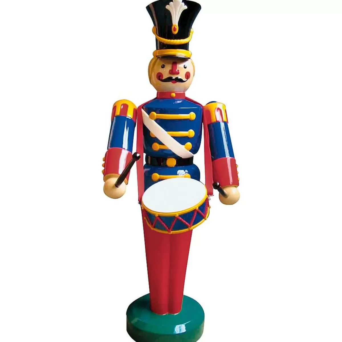 DecoWoerner Figurine De Soldat Avec Tambour 185 Cm