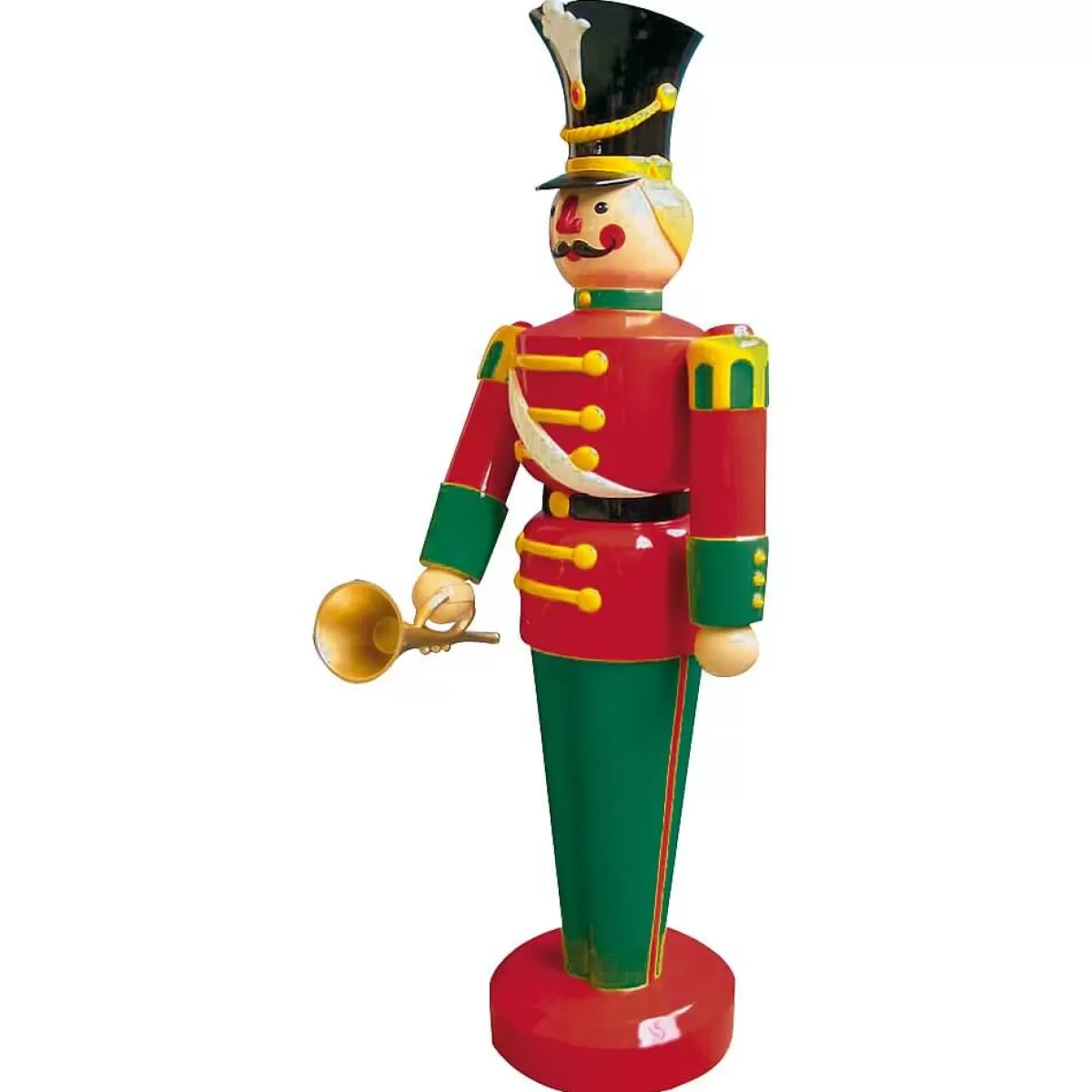 DecoWoerner Figurine De Soldat Avec Trompette 185 Cm