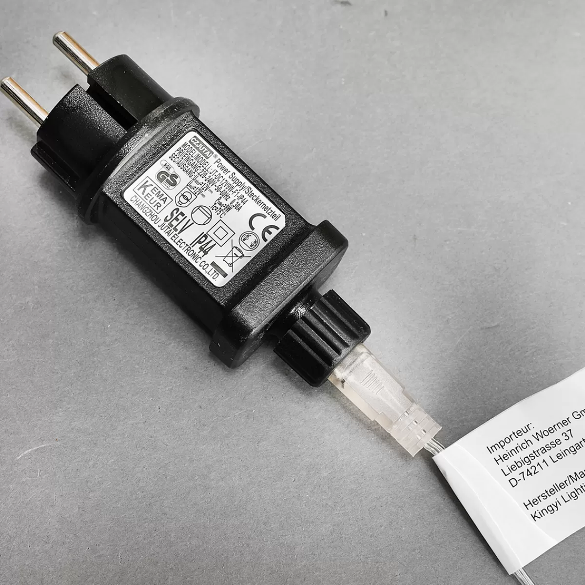 DecoWoerner Filet Lumineux à LED, Câble , LED Chaude, 350 X 30 Cm