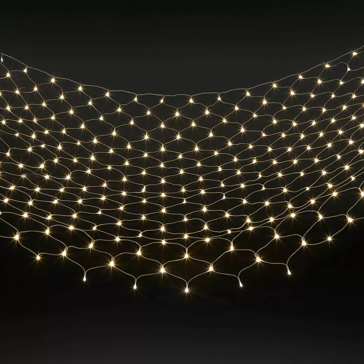 DecoWoerner Filet Lumineux Professionnel à LED Système IP20, 300 LED, 200 X 200 Cm, Sans Cable