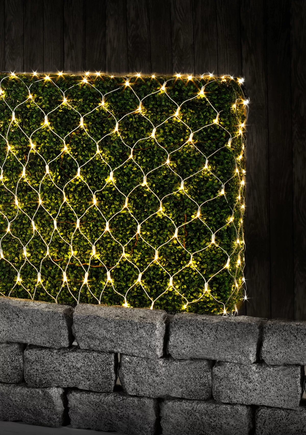 DecoWoerner Filet Lumineux Professionnel à LED Système IP20, 300 LED, 200 X 200 Cm, Sans Cable