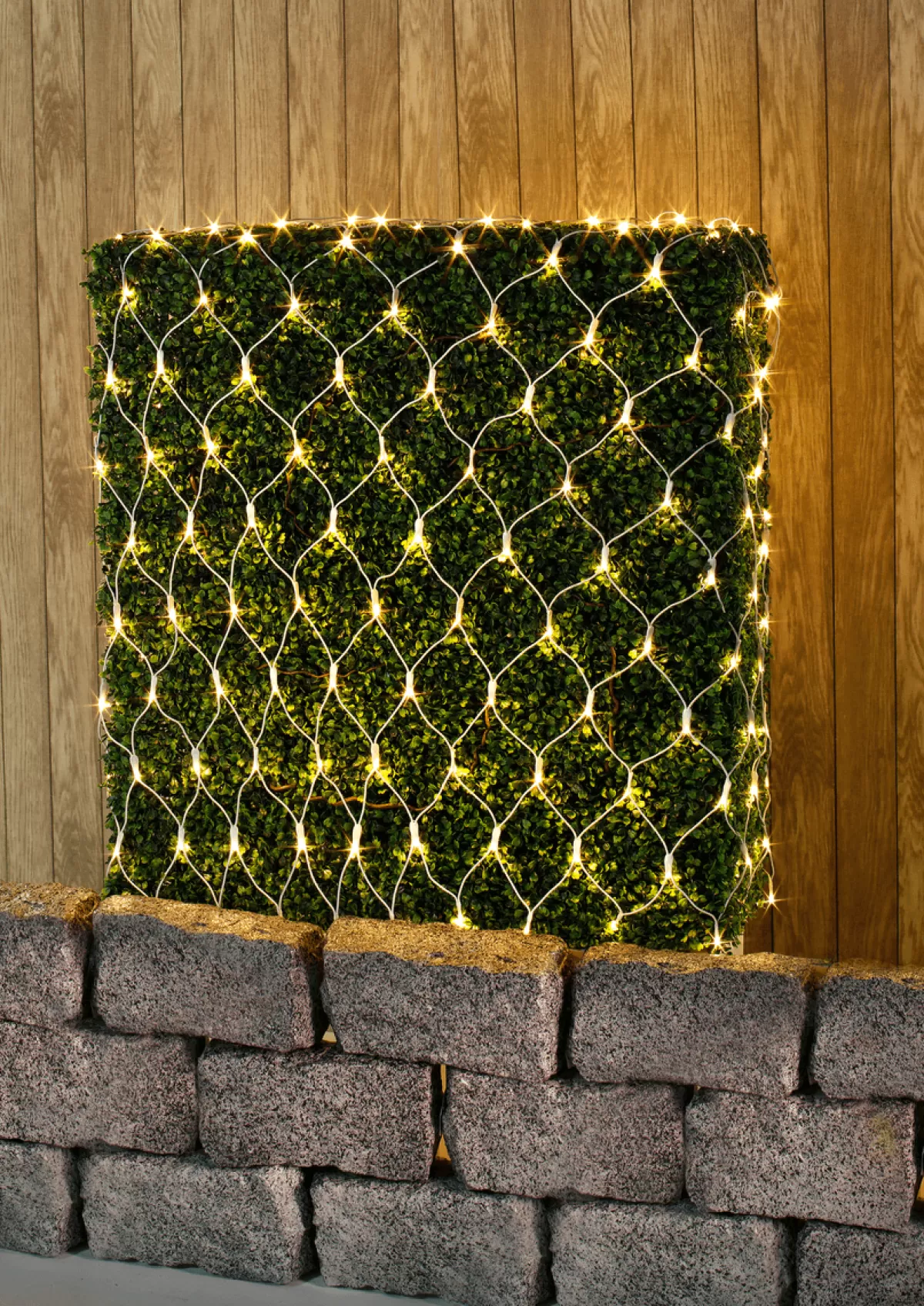 DecoWoerner Filet Lumineux Professionnel à LED Système IP20, 300 LED, 200 X 200 Cm, Sans Cable