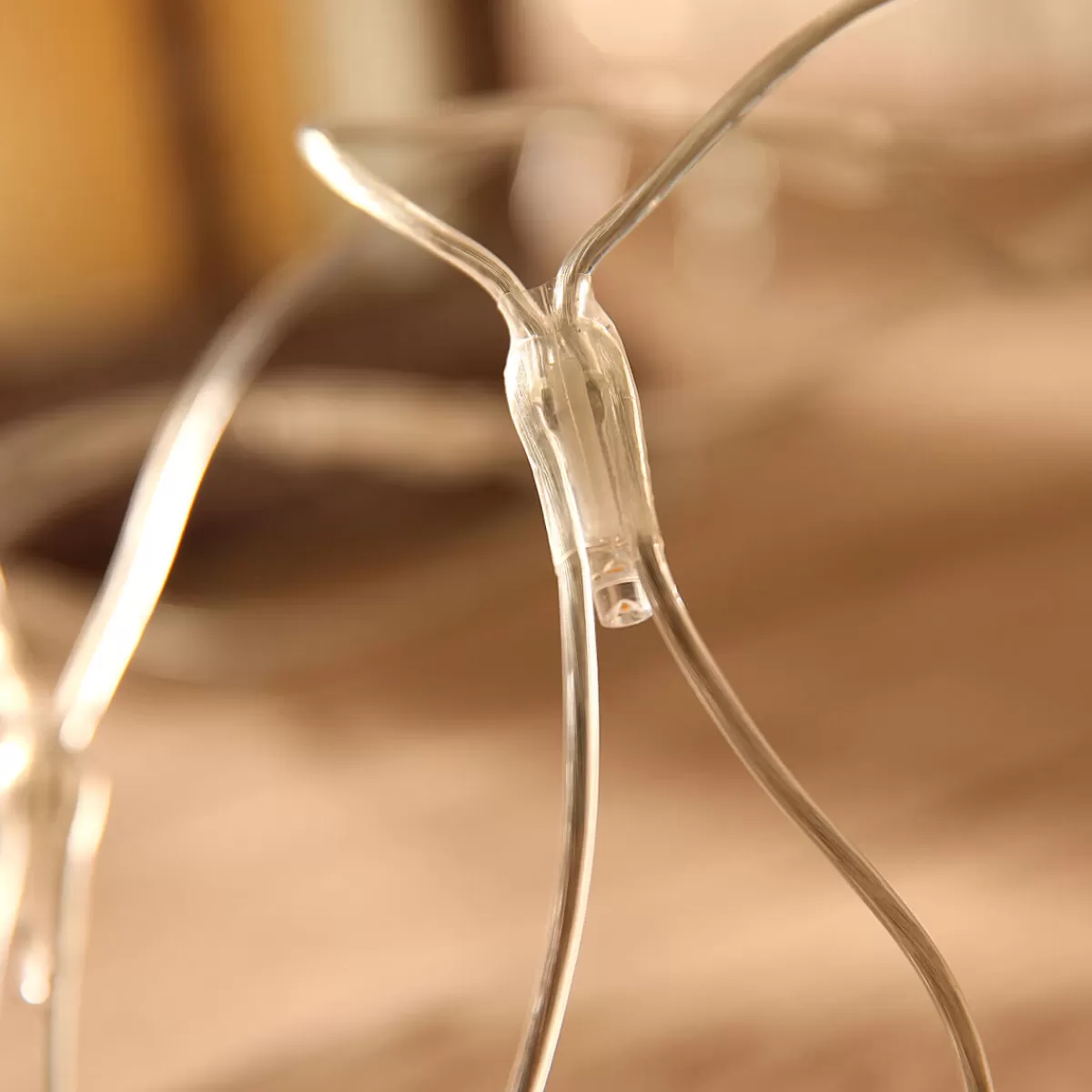 DecoWoerner Filet Lumineux Professionnel à LED Système IP20, 500 LED, 200 X 200 Cm, Sans Cable