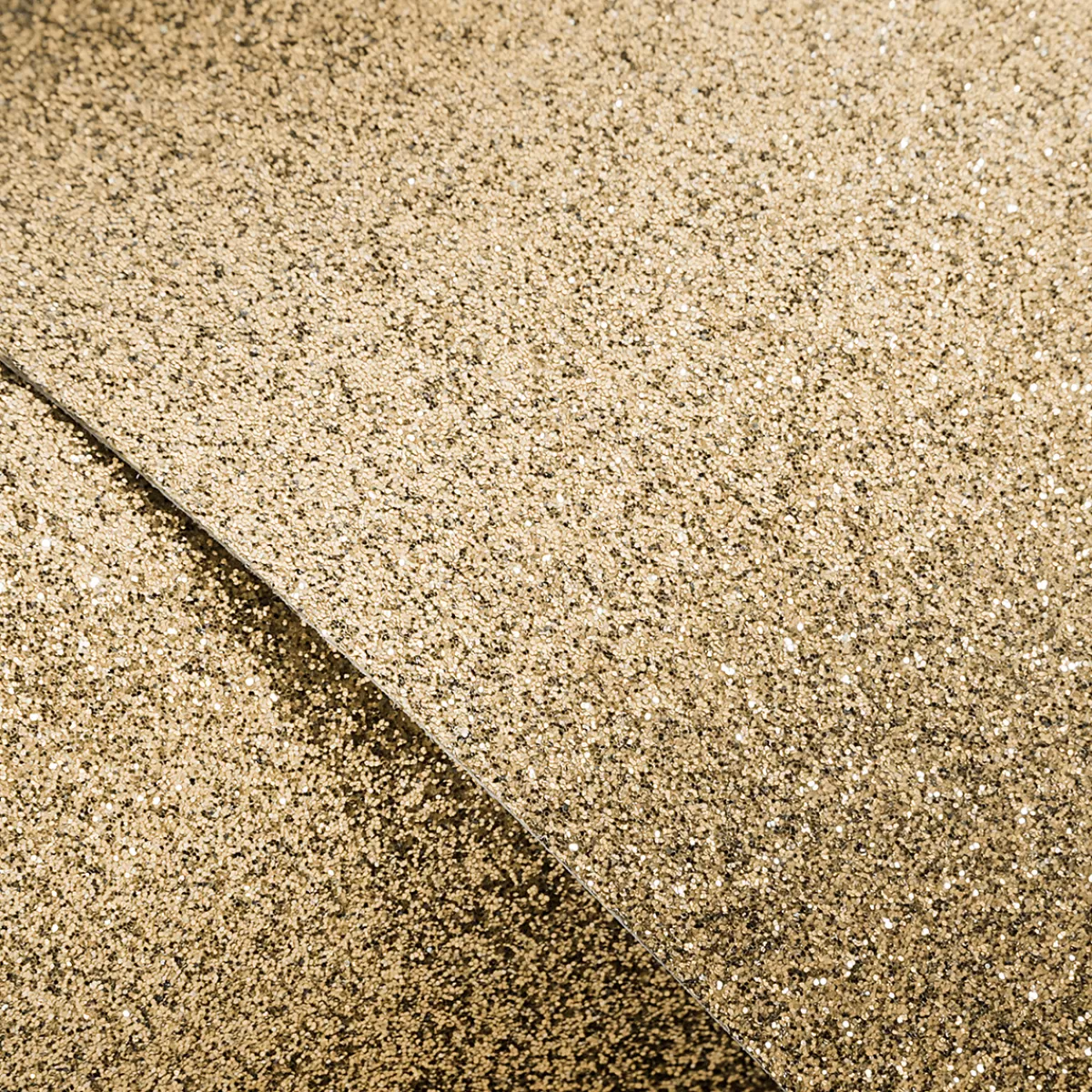 DecoWoerner Film Autocollant Pailleté Couleur Champagne Rouleau De 50 Cm X 5 M