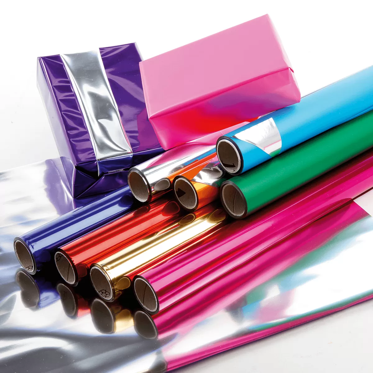 DecoWoerner Film Métallisé Lumifol Brillant 10 M, Largeur 100 Cm,