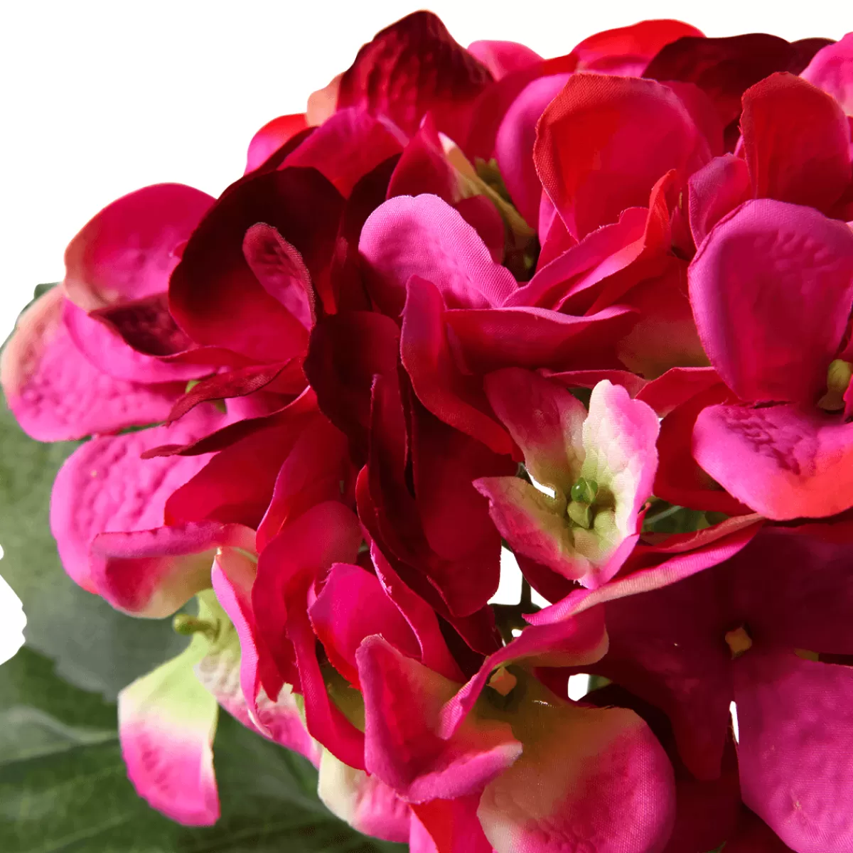 DecoWoerner Fleur Artificielle Hortensia Pink, 52 Cm