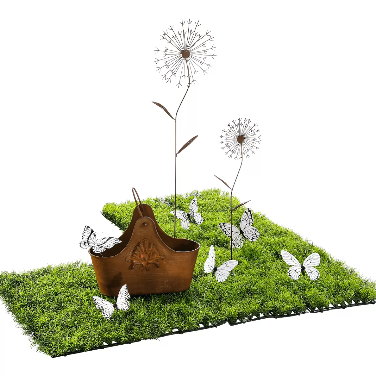 fleur_dcorative_en_mtal_brun_78_cm_6.webp DecoWoerner Fleur Décorative En Métal Brun 78 Cm