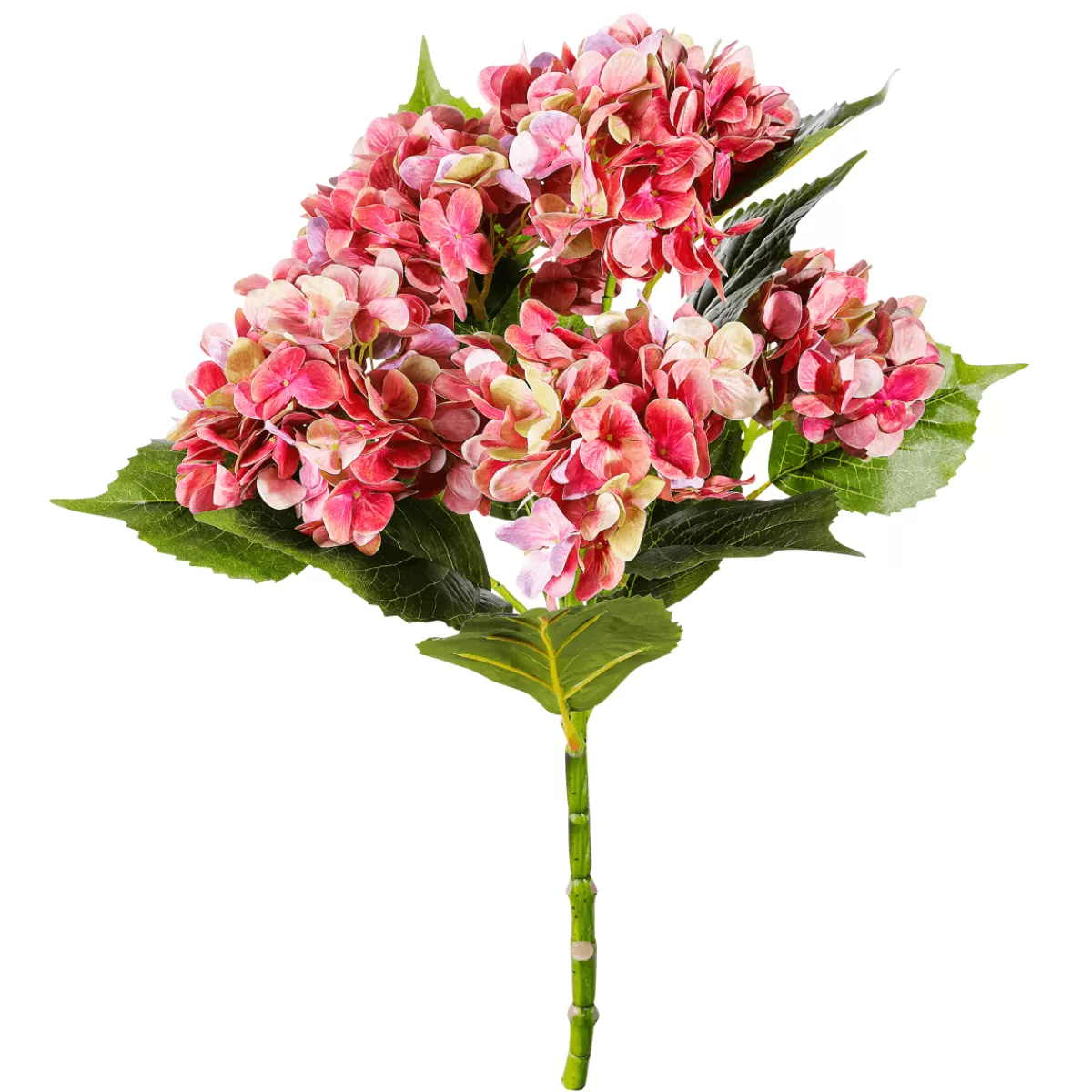 DecoWoerner Fleur D'hortensia Artificielle 60 Cm