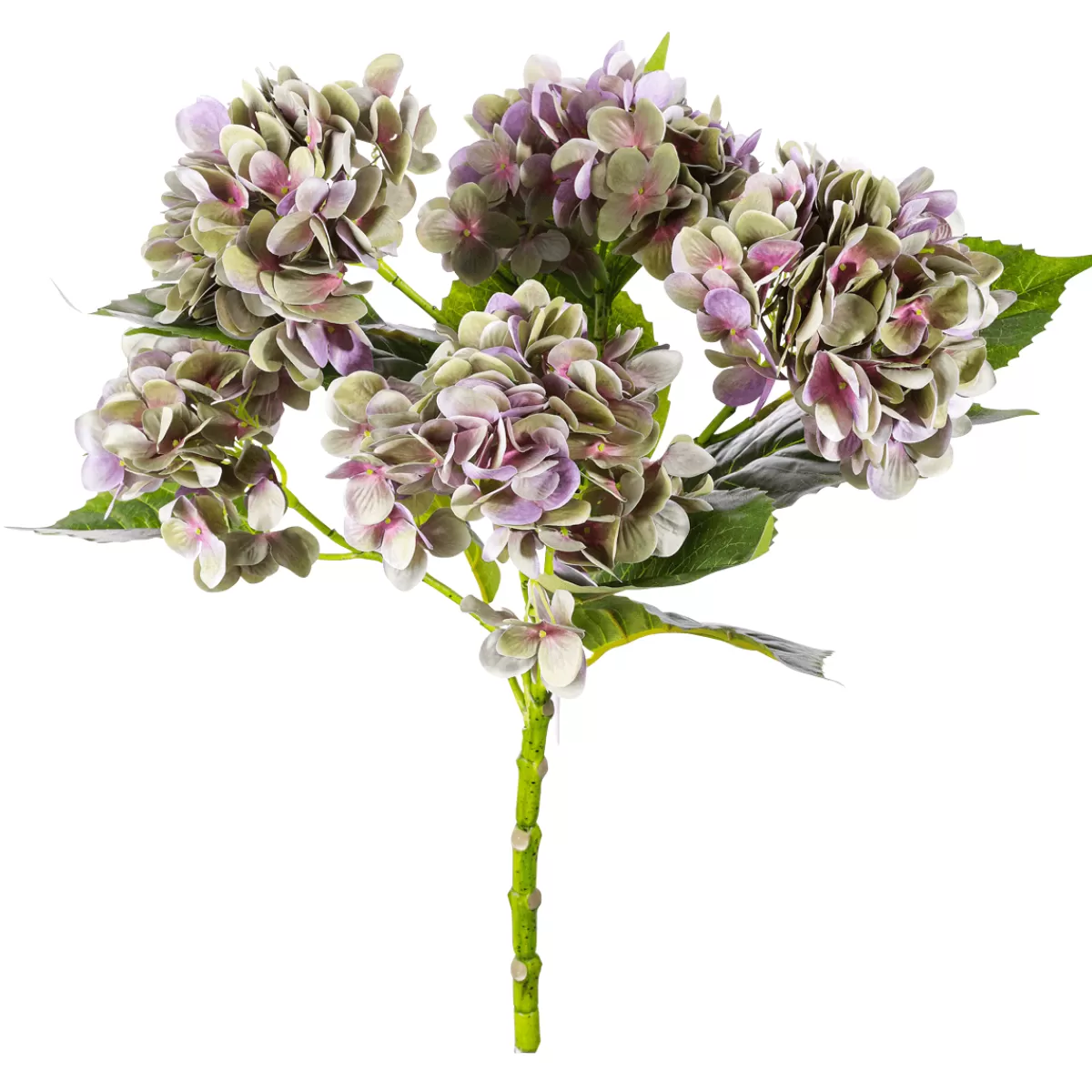 DecoWoerner Fleur D'hortensia Artificielle 60 Cm