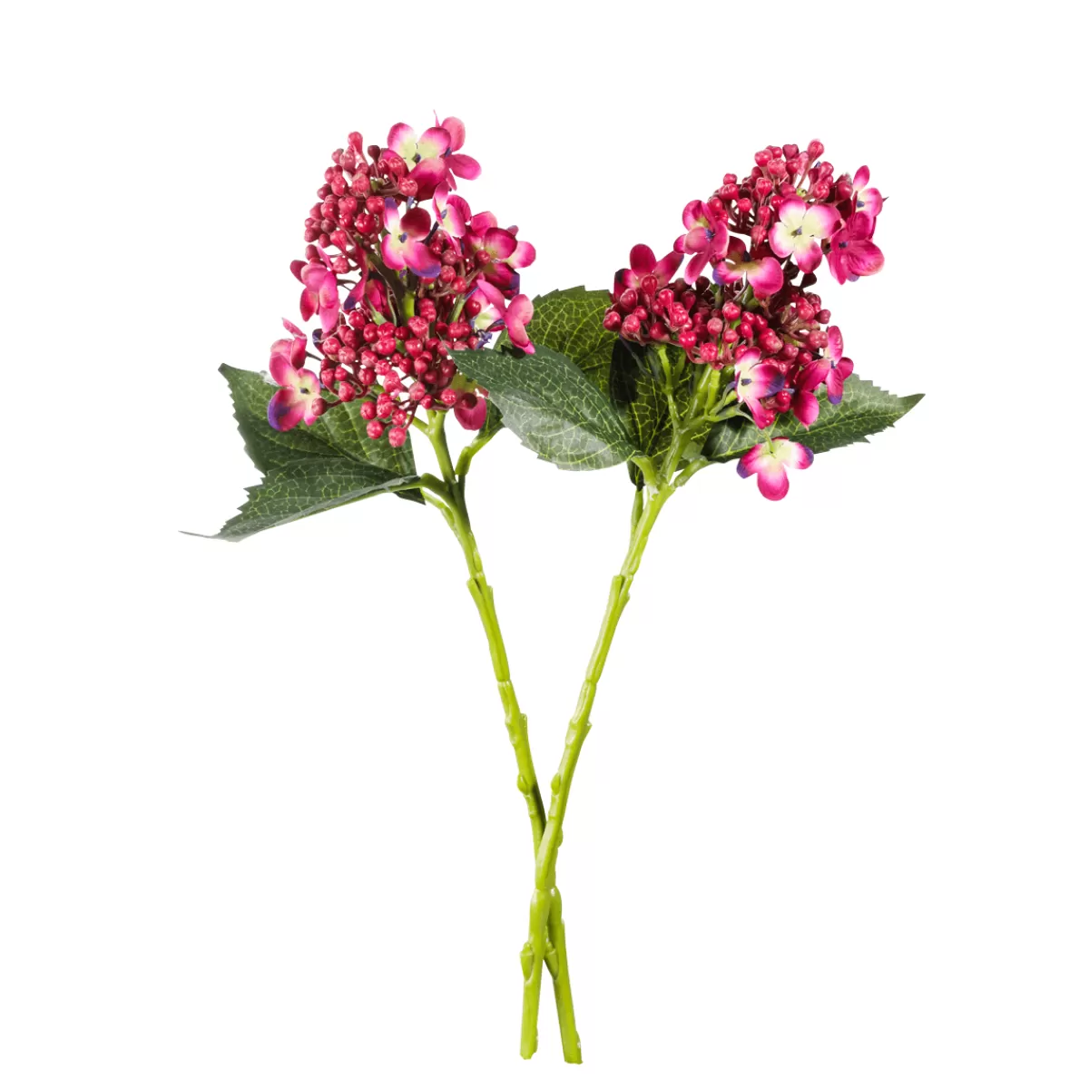 DecoWoerner Fleurs Artificielles D'hortensia , 39 Cm, 2 Pièces