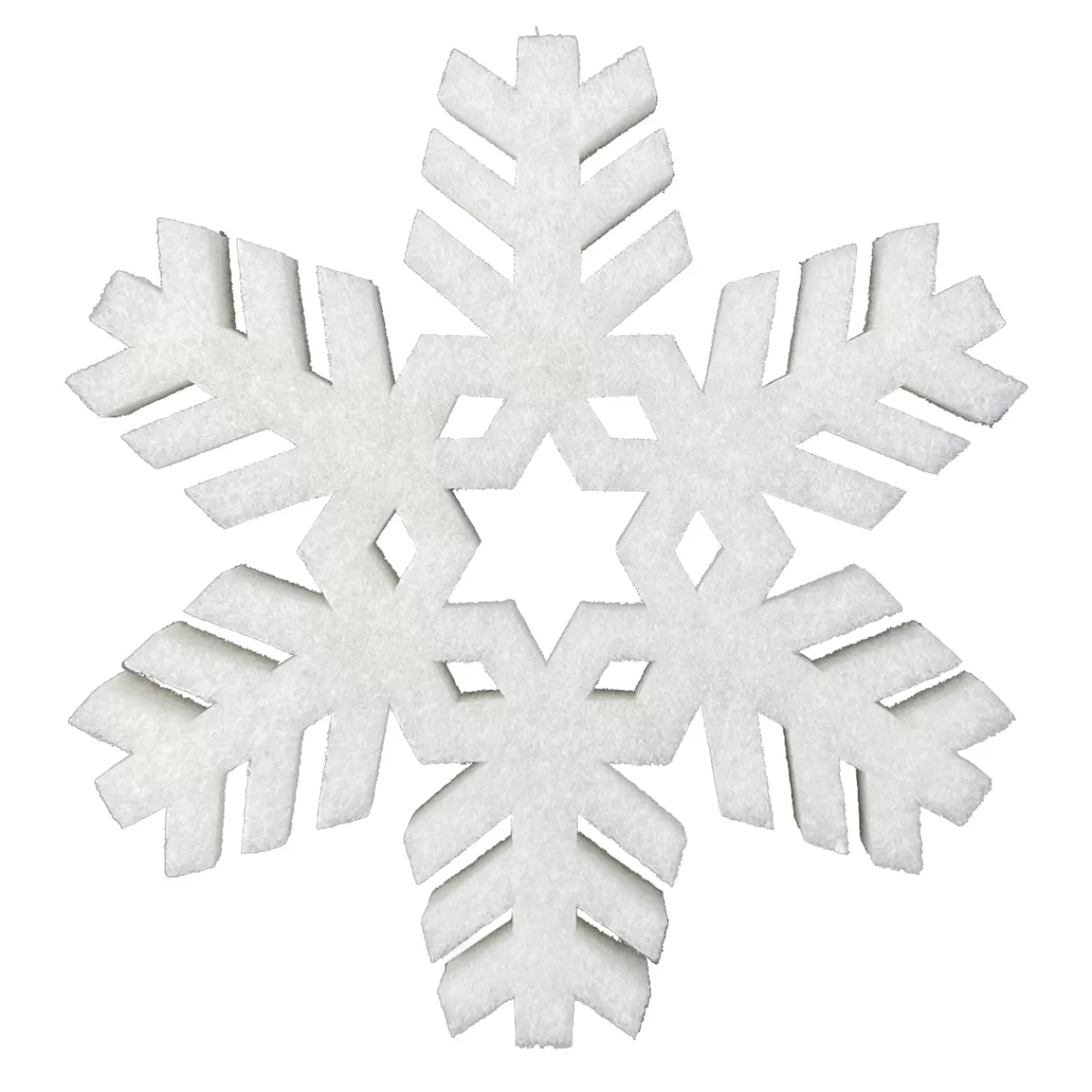 DecoWoerner Flocon De Neige En Ouate, Ø 60 Cm