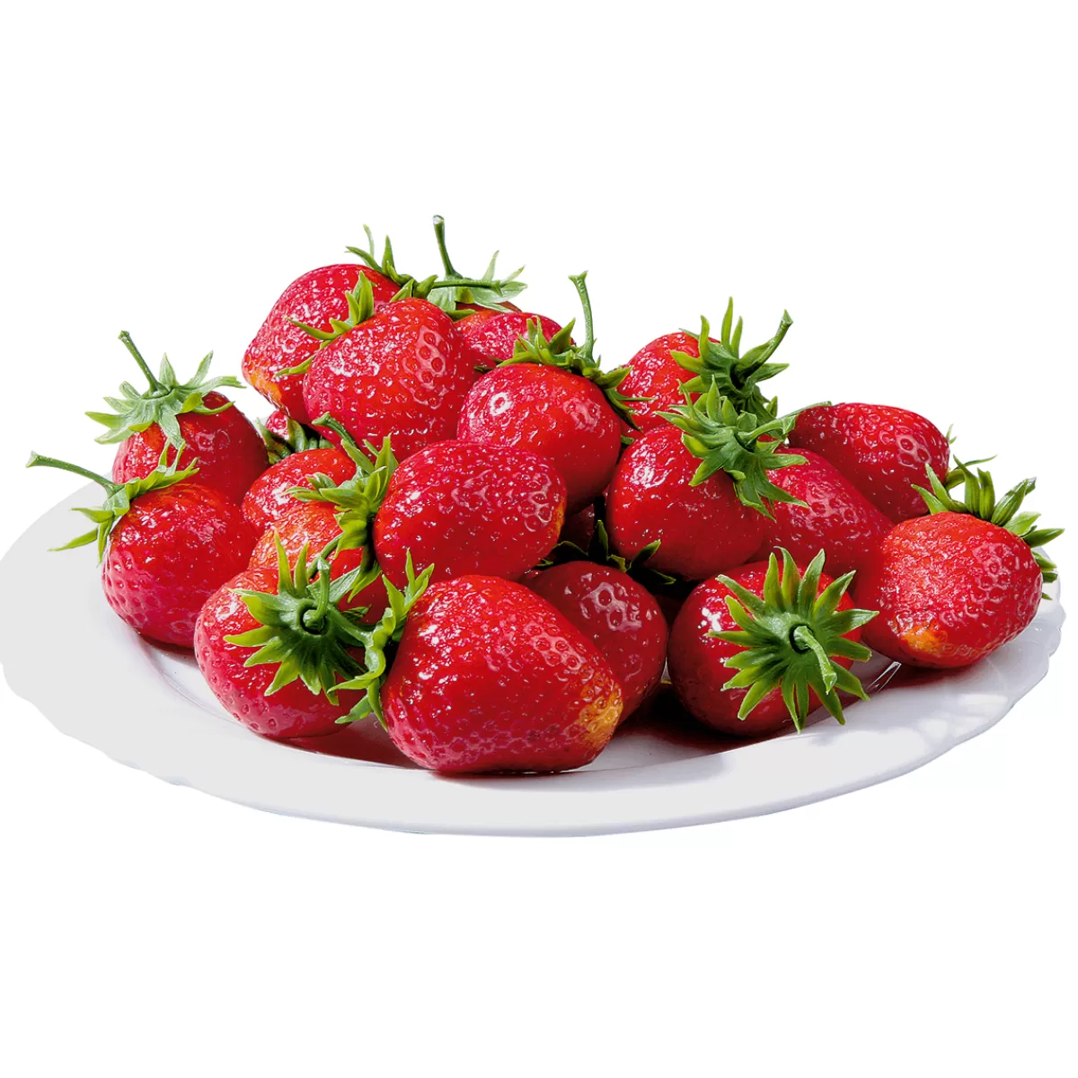 DecoWoerner Fraises Aliment Factice 24 Pces