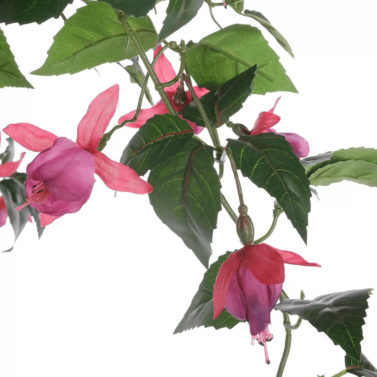 DecoWoerner Fuchsia Suspension De Fleurs Artificielles En Pot 85 Cm