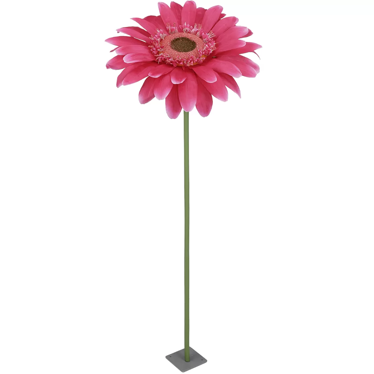 DecoWoerner Gerbera Géant Artificiel 120 Cm