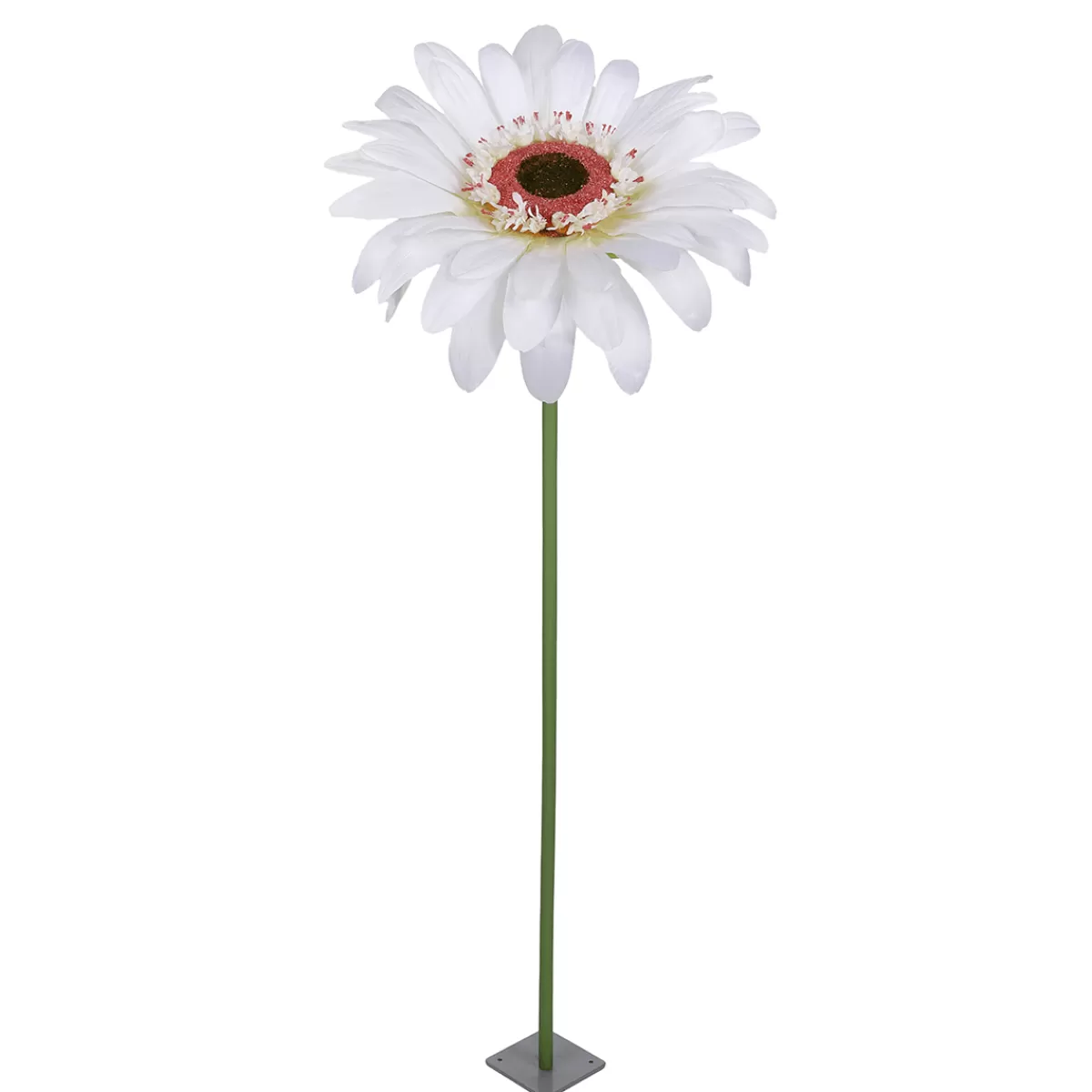 DecoWoerner Gerbera Géant Artificiel 120 Cm