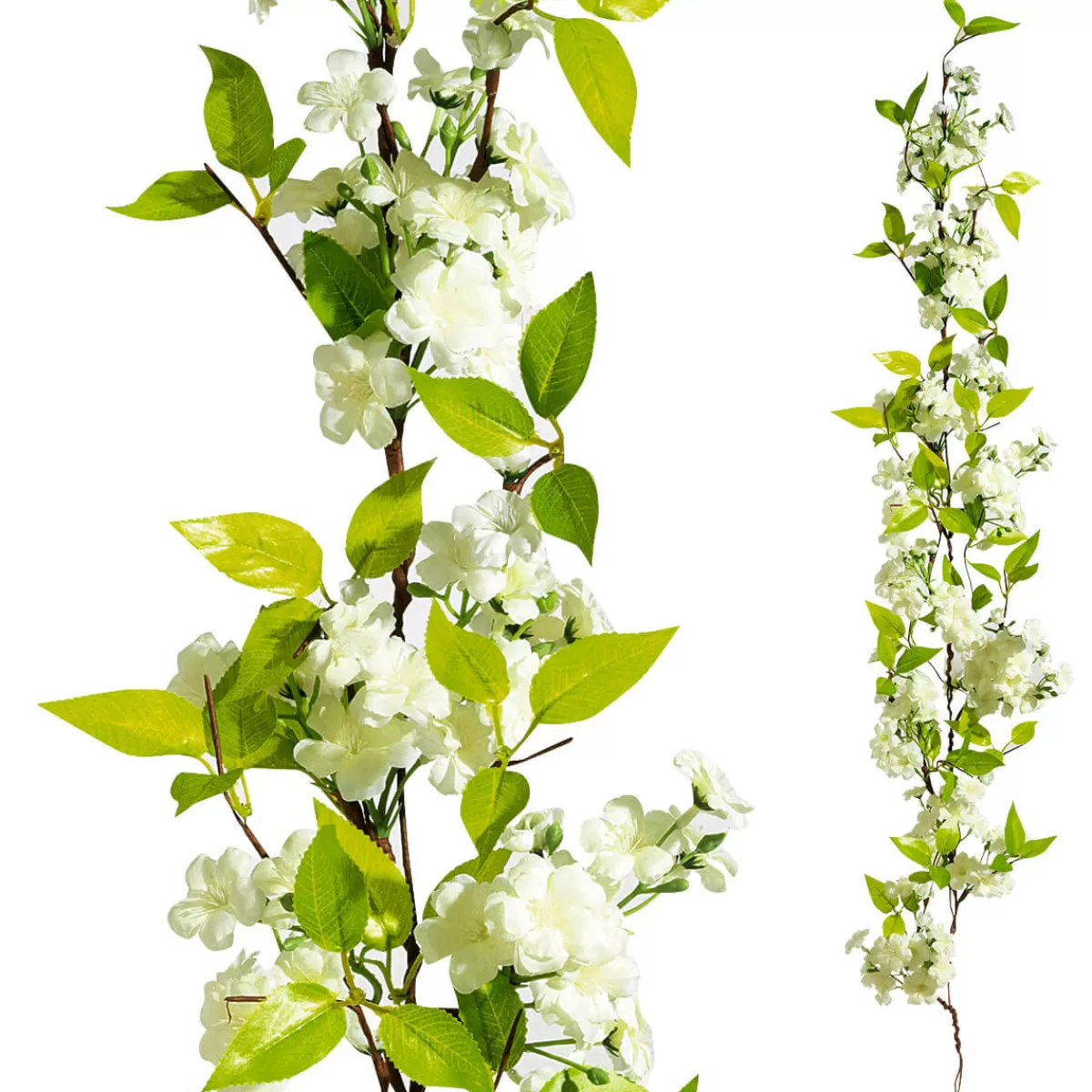 DecoWoerner Guirlande Artificielle De Fleurs De Cerisier 110 Cm