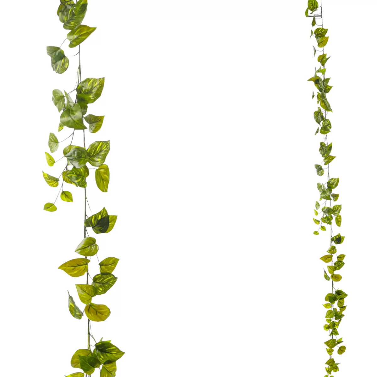 DecoWoerner Guirlande Artificielle De Lierre Et De Pothos 170 Cm Jaune