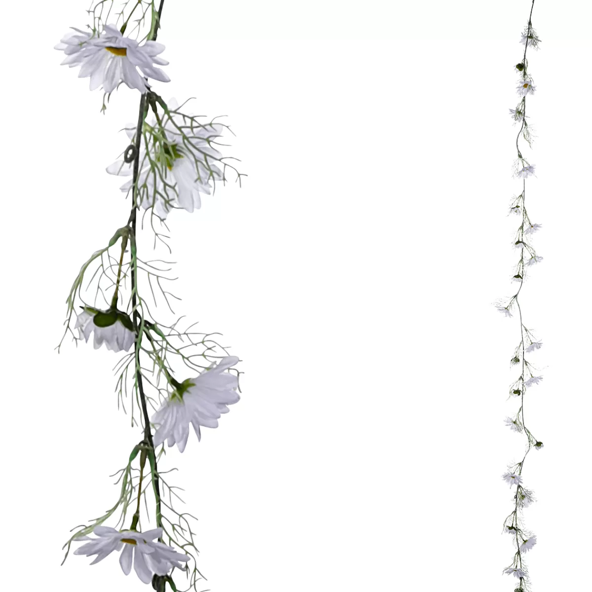 DecoWoerner Guirlande Artificielle De Marguerites 14 X 180 X 8 Cm (l X L X H)