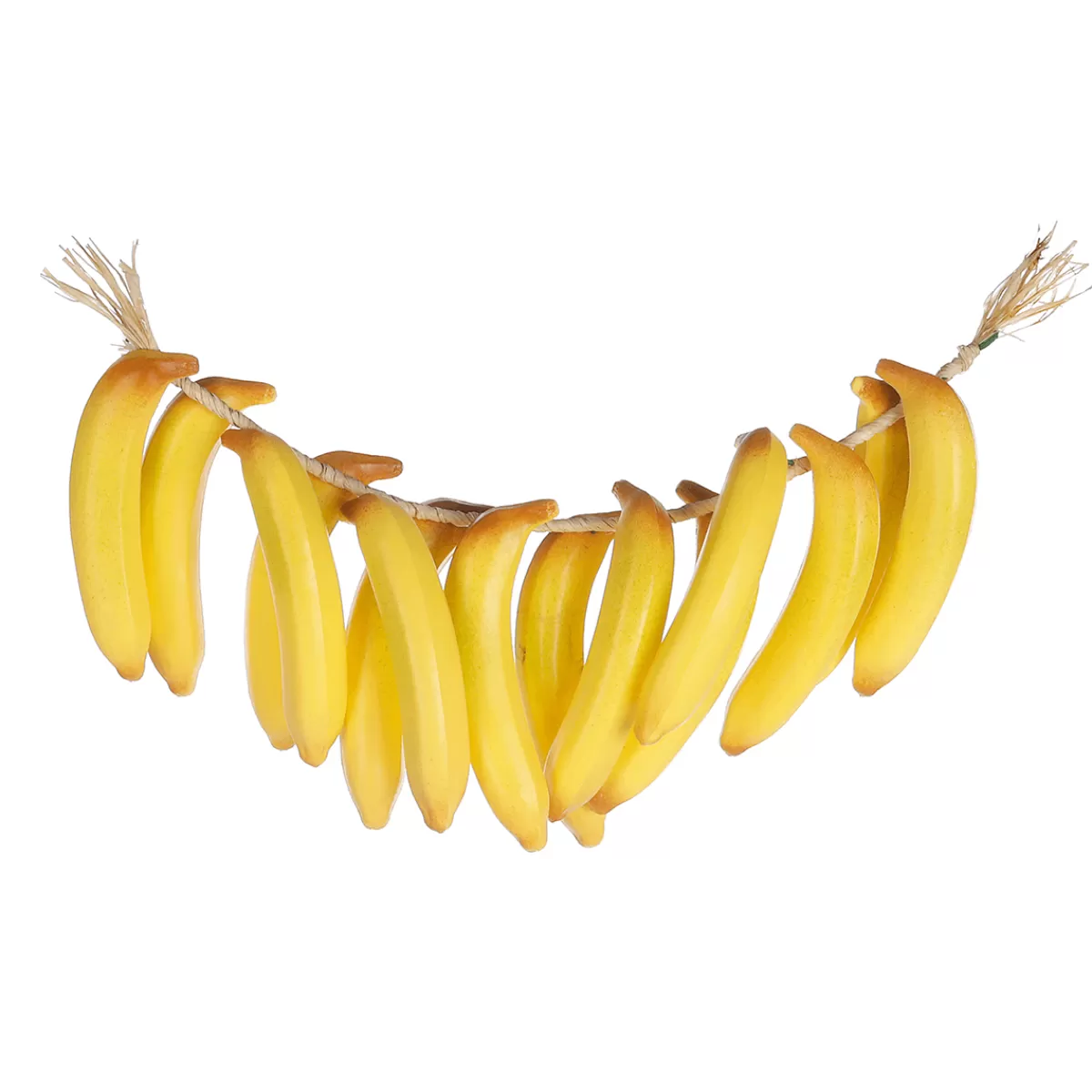 DecoWoerner Guirlande De Bananes Artificielle 60 Cm