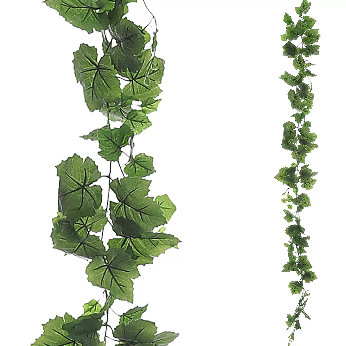 DecoWoerner Guirlande De Feuilles De Vigne Artificielle e, 160 Cm