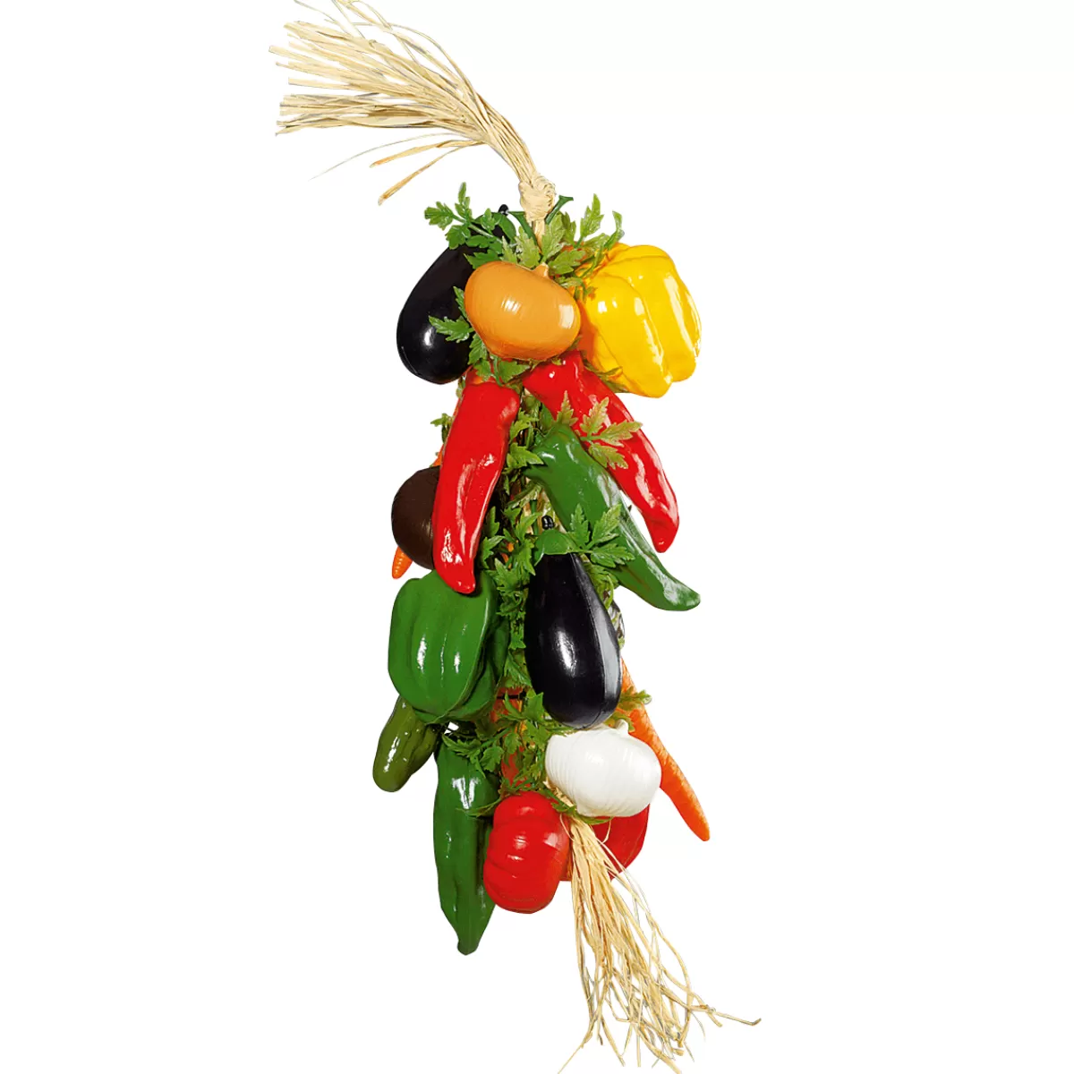 DecoWoerner Guirlande De Légumes Artificielle 50 Cm