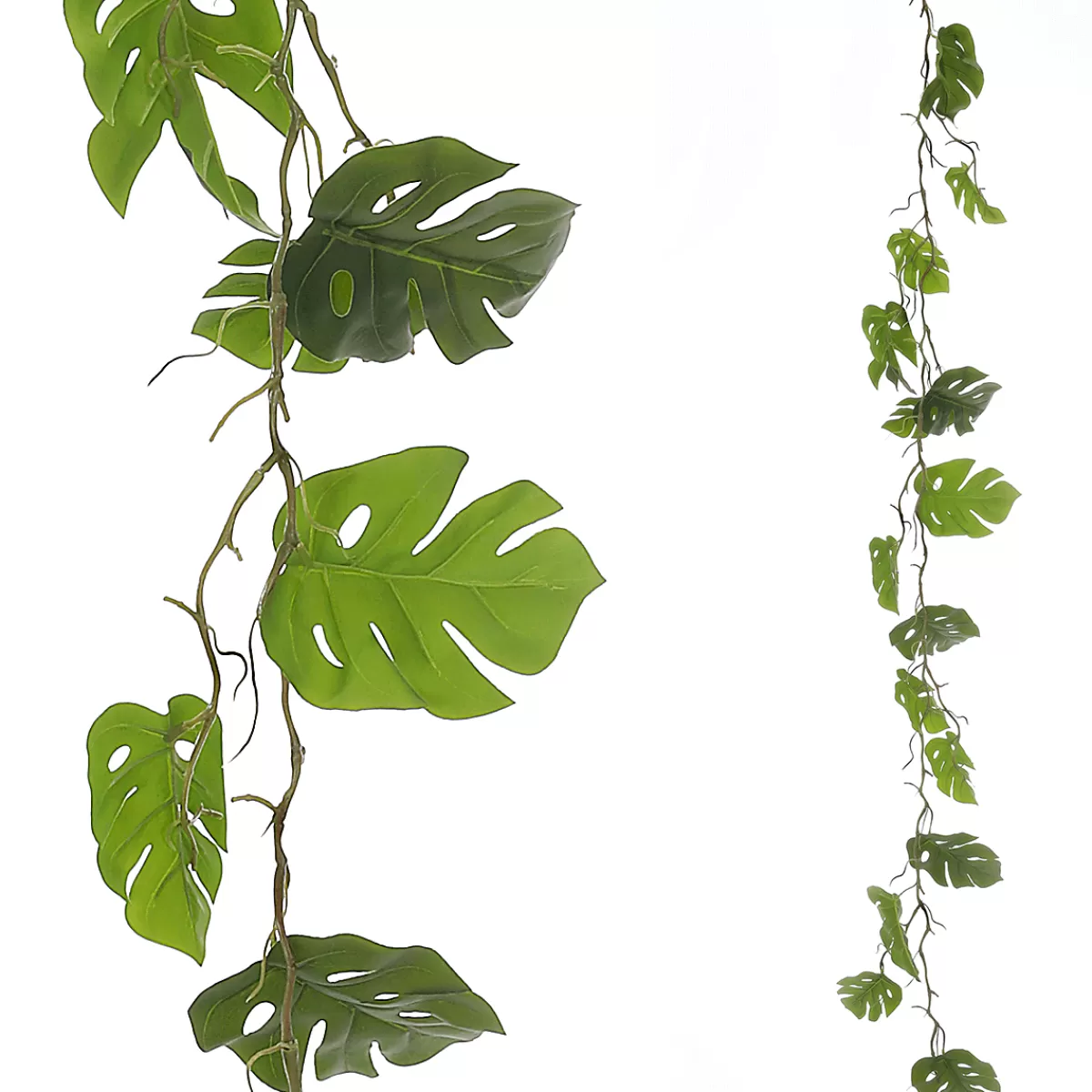 DecoWoerner Guirlande De Plantes Artificielles Philodendron 140 Cm