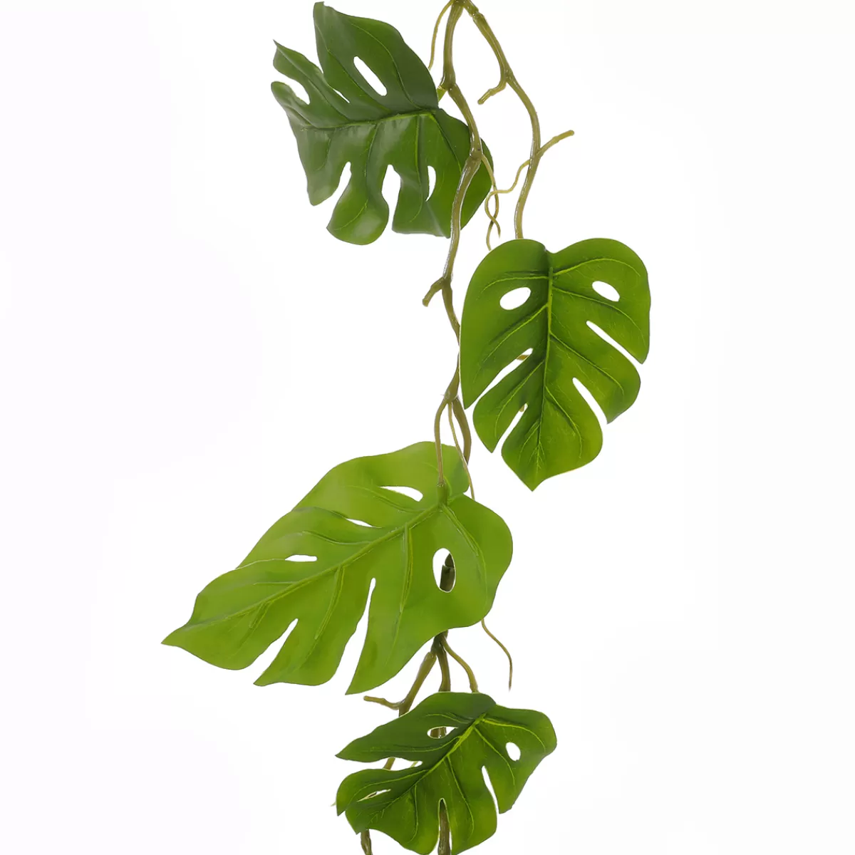 DecoWoerner Guirlande De Plantes Artificielles Philodendron 140 Cm