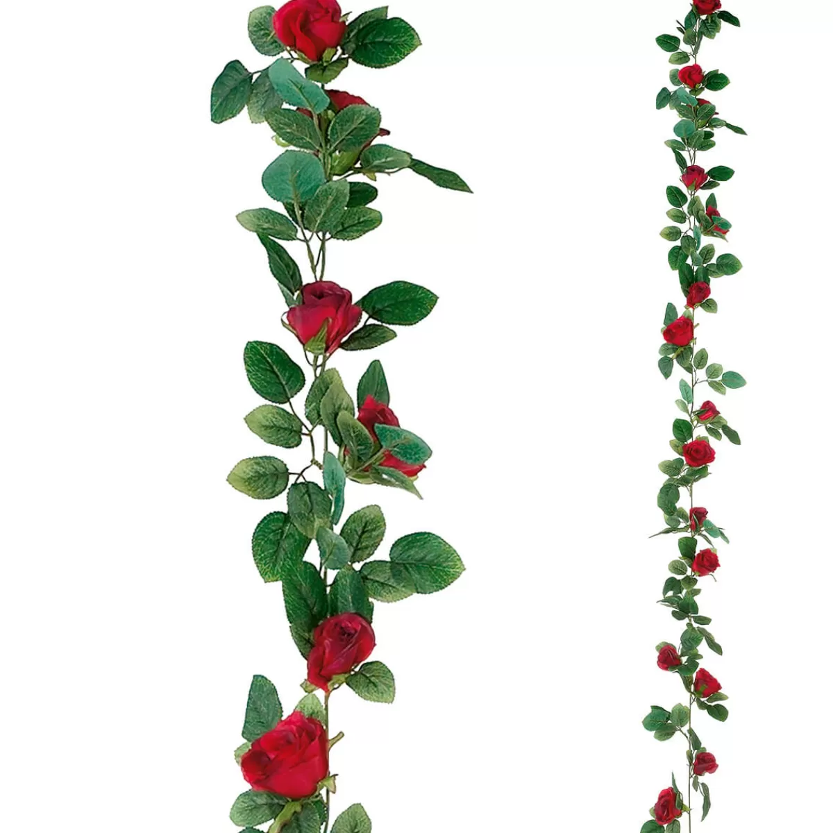 DecoWoerner Guirlande De Roses Artificielles 180 Cm, s