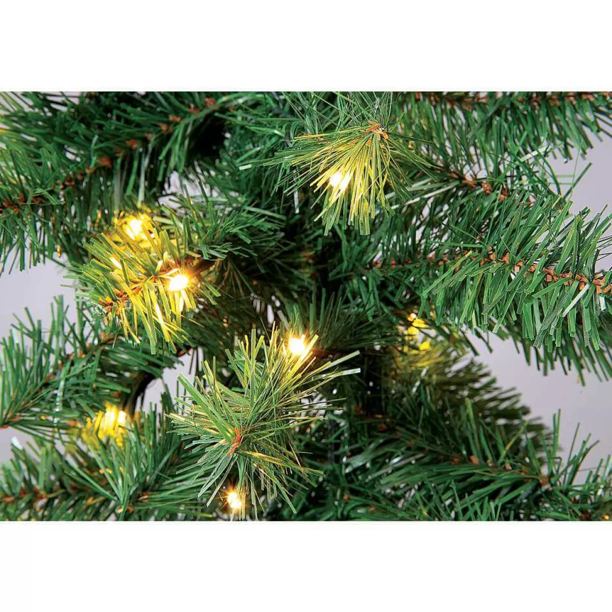 DecoWoerner Guirlande De Sapin Deluxe, LED, 270 Cm, Ø 25 Cm