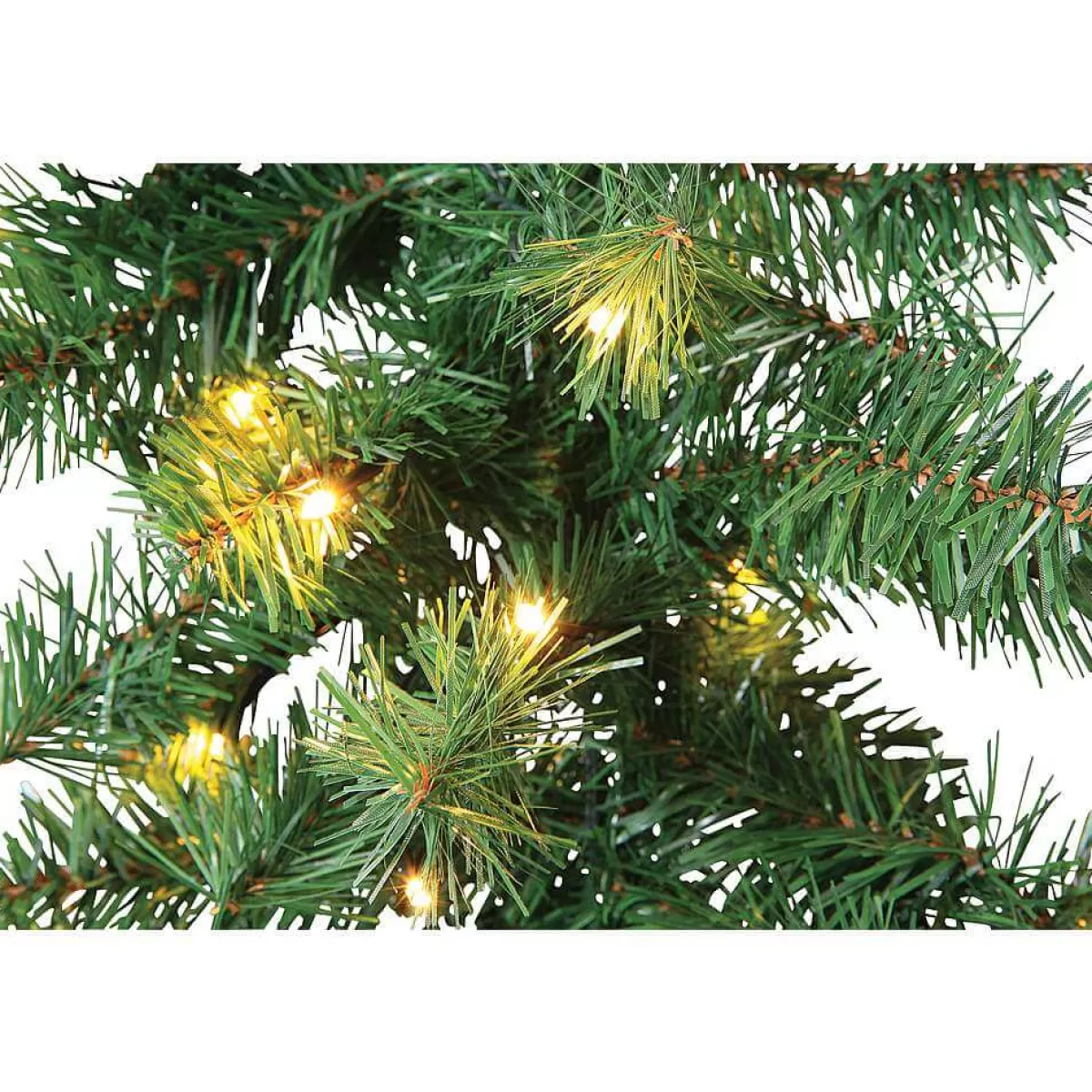 DecoWoerner Guirlande De Sapin Standard, LED, 270 Cm, Ø 25 Cm